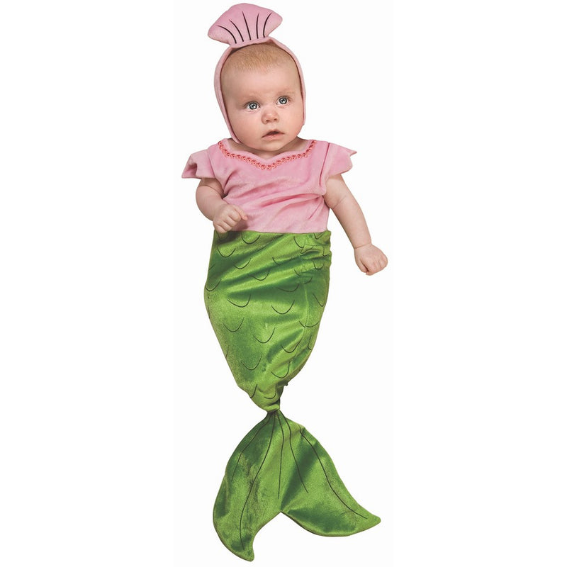 Rubie's Deluxe Baby Bunting, Mermaid Costume, 1 to 9 Months