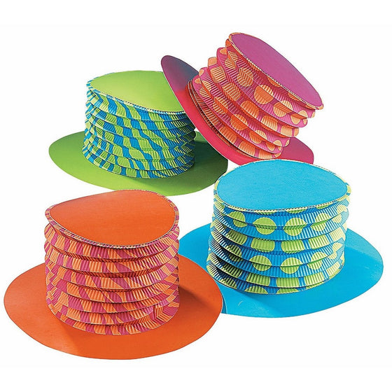 Accordion Party Hats (1 dz)