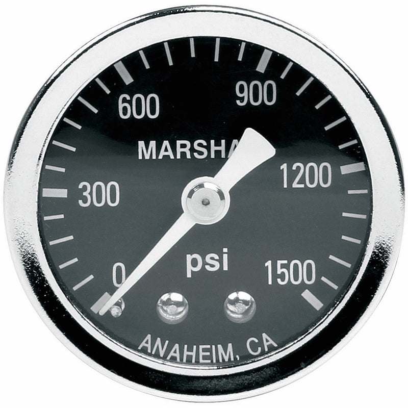 Allstar Performance ALL80218 0-1500 PSI NOS Dry Type Shockproof Pressure Gauge