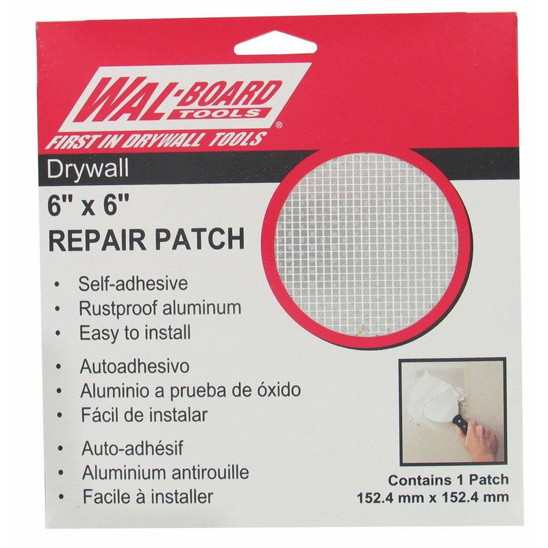 Walboard Tool 54-006 6" X 6" Drywall Repair Patch