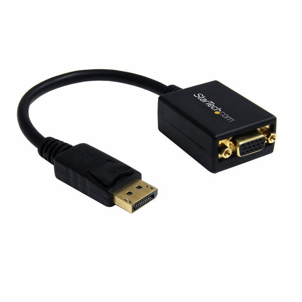 StarTech.com DisplayPort To VGA Adapter – Active – 1080p – DP to VGA Adapter