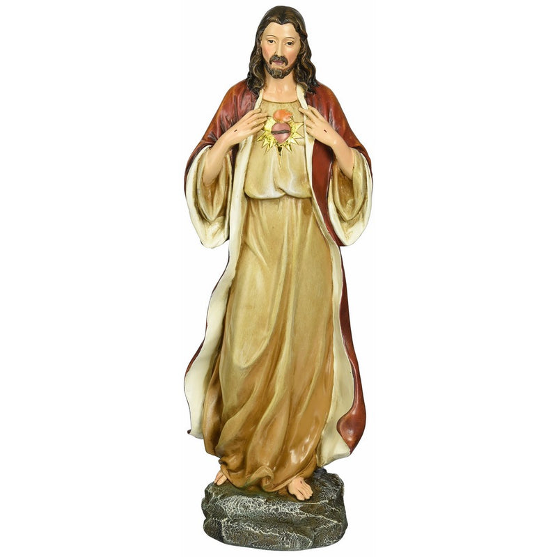Renaissance Collection Joseph's Studio by Roman Exclusive Sacred Heart of Jesus Figurine 13.75-Inch