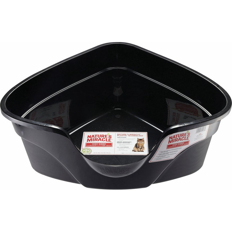 Nature's Miracle Advanced High Sided Corner Litter Box (P-5913)