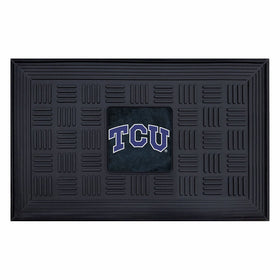 FANMATS NCAA Texas Christian University Horned Frogs Vinyl Door Mat
