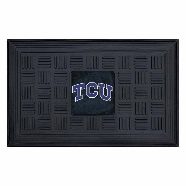 FANMATS NCAA Texas Christian University Horned Frogs Vinyl Door Mat