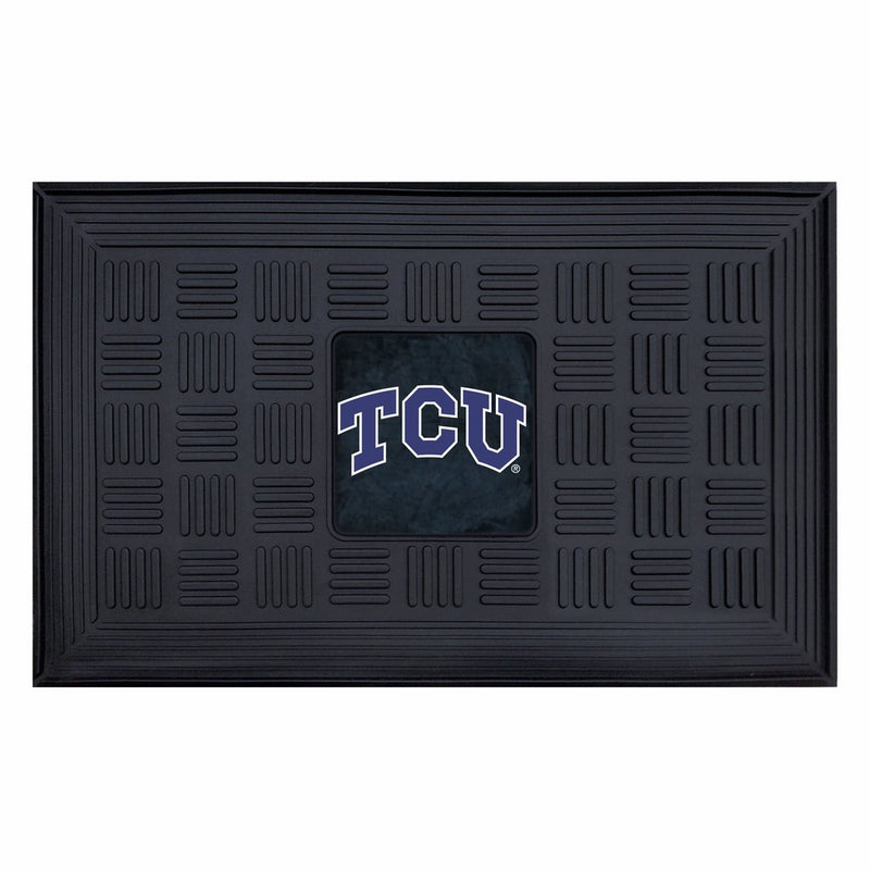 FANMATS NCAA Texas Christian University Horned Frogs Vinyl Door Mat