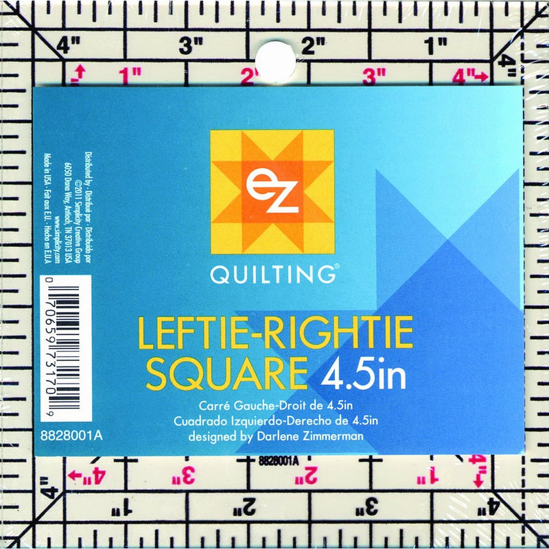 Simpli-EZ 8828001 Square Sewing and Quilting Tool 4.5"
