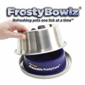 FrostyBowlz 28-Ounce Chilled Dog and Cat Bowl