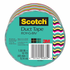 3M Duct Tape, Rainbow, 1.88-Inch by 10-Yard