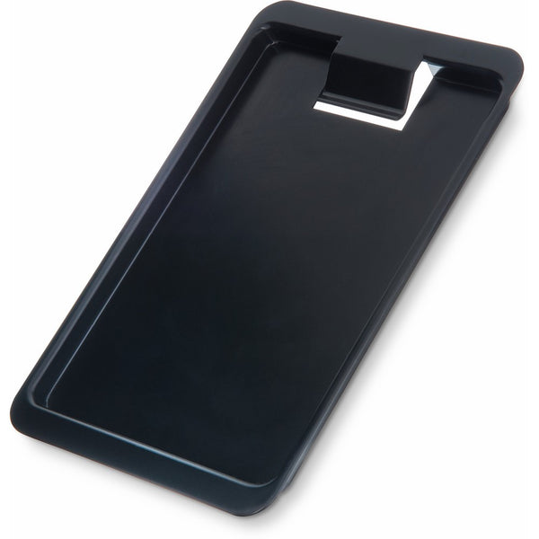 Carlisle 302003 Check Holder / Presenter & Tip Tray, Black (Case of 12)