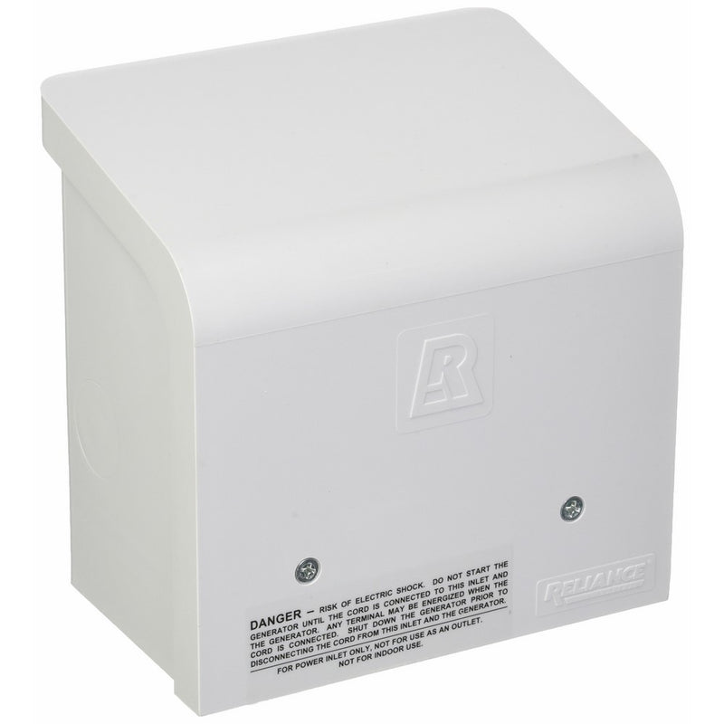 Reliance Controls Corporation PBN30 30-Amp NEMA 3R Power Inlet Box for Generators Up to 7,500 Running Watts