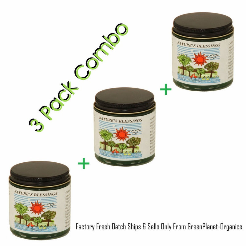 3 Pack Combo Nature's Blessings Hair Pomade