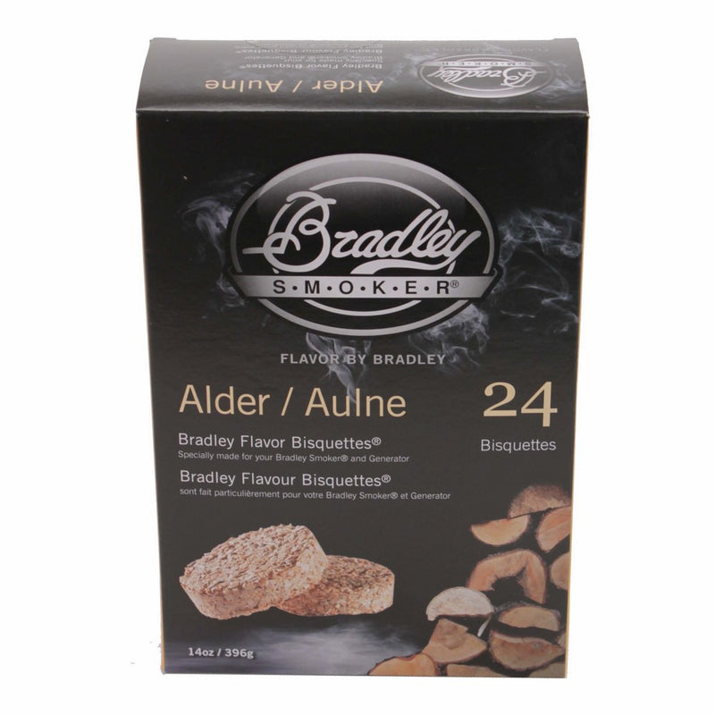 Bradley Smokers BTAL24 Alder Bisquettes Smoker, 24-Pack