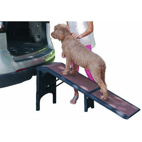 Pet Gear Free Standing Ramp for Cats and Dogs. Great for SUV's or use Next to your Bed. 4 Models to Choose from, Supports 200-300 lbs, Lightweight Easy-Fold Design