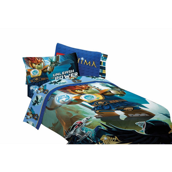 Lego Chima Unleash The Power Reversible Comforter, Twin