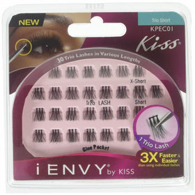 Kiss I Envy Trio Short 30 Trio Lashes
