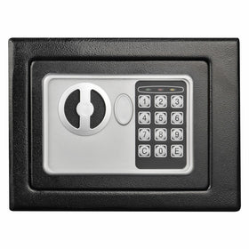 Stalwart 65-E17-B Electronic Deluxe Digital Steel Safe, Black