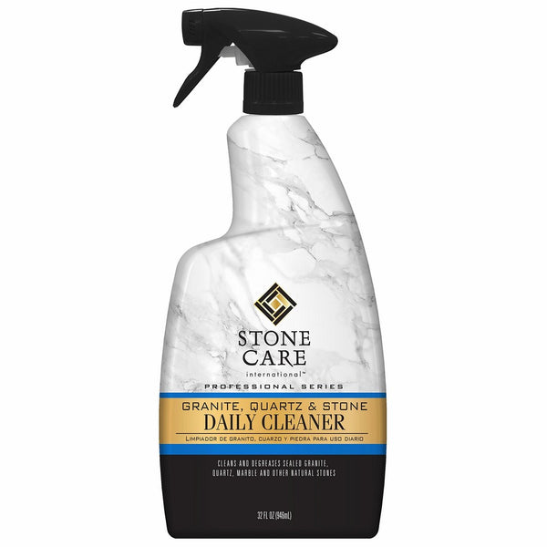 Stone Care International Granite Cleaner - 32 Fluid Ounces Granite Marble Quartz Tile Travertine Limestone Slate Clean