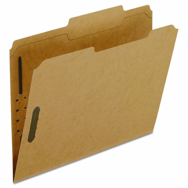 Pendaflex Kraft Fastener Folders, Letter Size, 2 Fasteners, 2/5 Cut ROC, 50/BX (FK213)