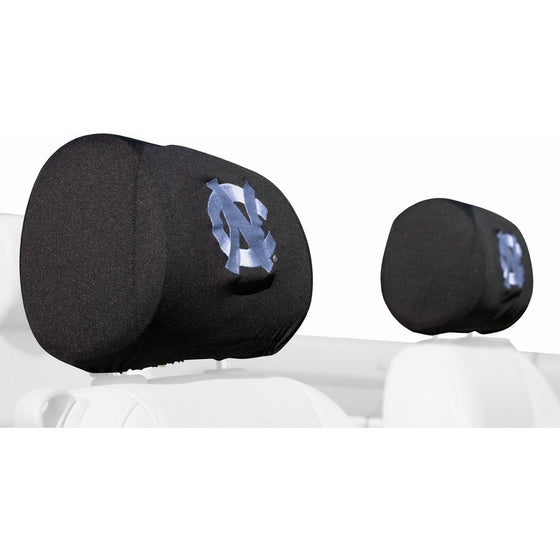 BSI NCAA North Carolina Tar Heels Headrest Covers, Set of 2