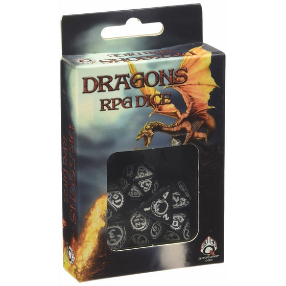 Dragon Dice Black/White (7) Board Game