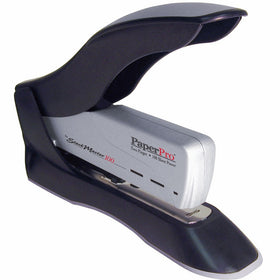 PaperPro inHANCE100 Heavy Duty Stapler - Two Fingers, No Effort, Spring Powered Stapler - 100 Sheets, Gray (1300)
