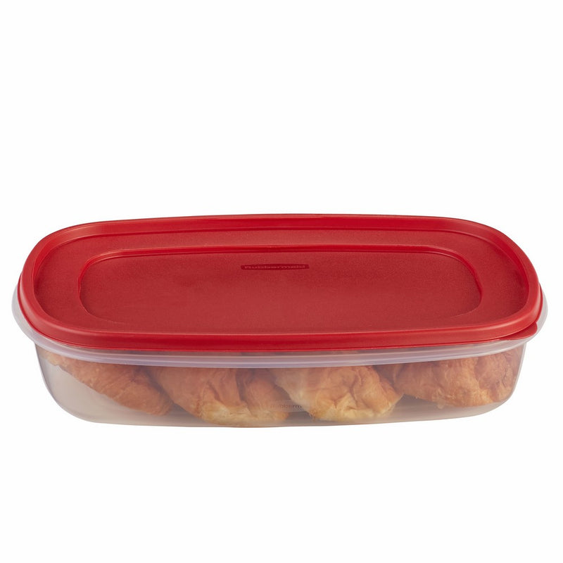 Rubbermaid Easy Find Lids Food Storage Container, BPA-free Plastic, 1.5 Gal, (1777163)