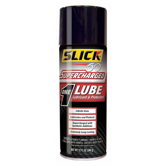 Slick 50 43712012 Supercharged One Lube Lubricant and Protectant - 12 oz.