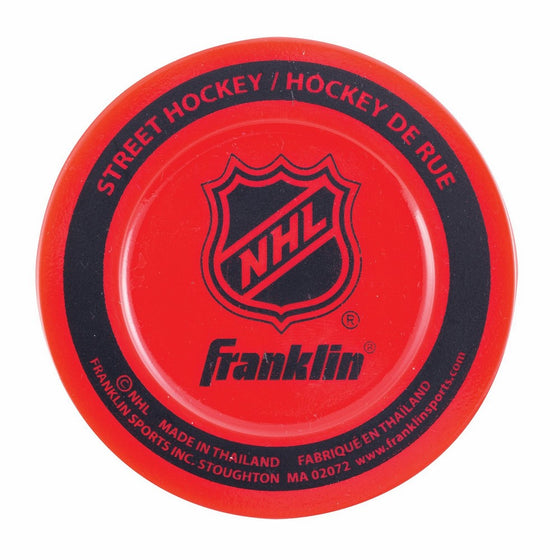 Franklin Sports Street Hockey Puck - NHL - Colors May Vary