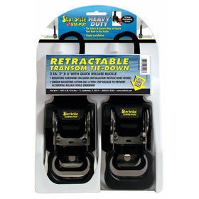 Star brite Heavy Duty Retractable Tie-Down(Pair)