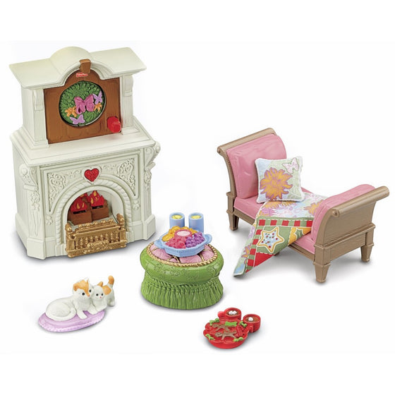 Fisher-Price Loving Family 2-In-1 Seasonal Room Set