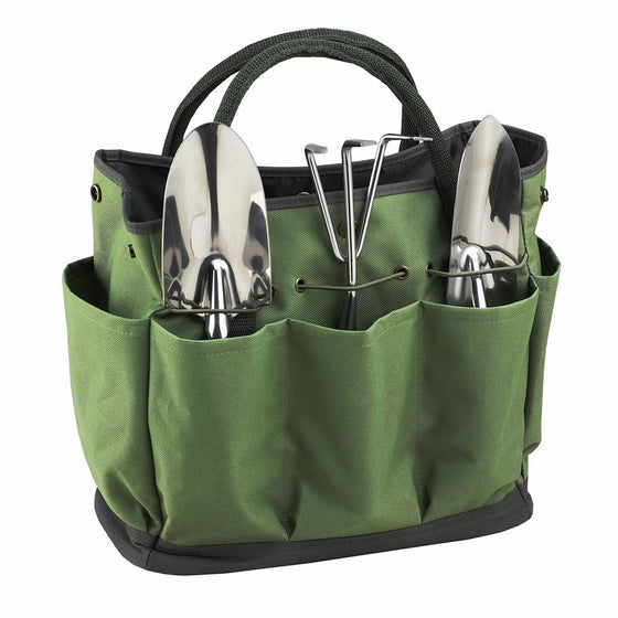 Picnic at Ascot Eco Garden Tote with Tools, Eco Green