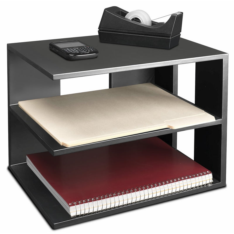 Victor Wood Corner Shelf, 1120 (Midnight Black)