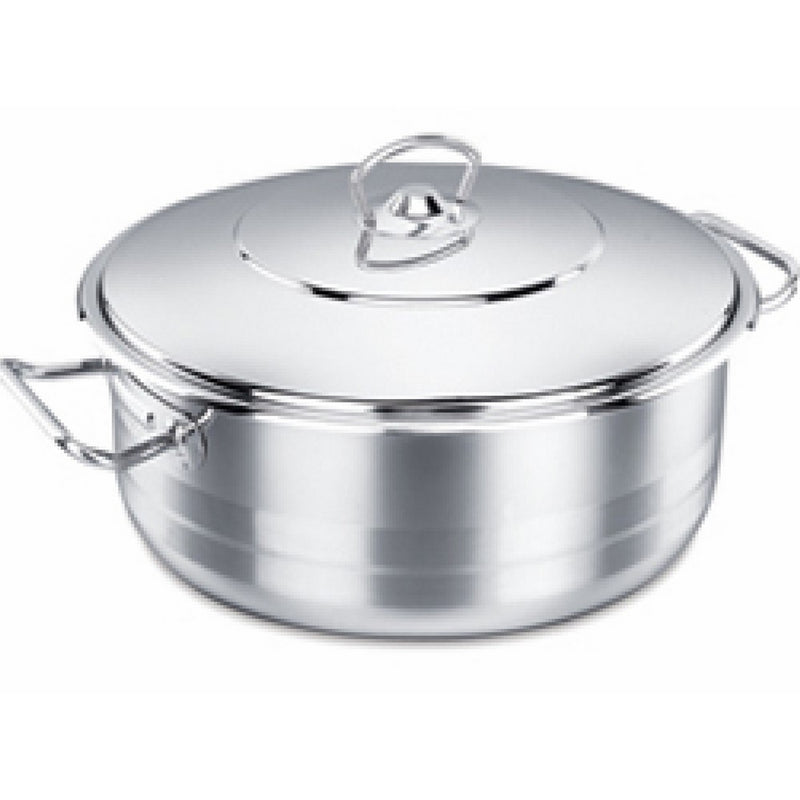 Korkmaz Dutch Oven Stainless Steel Covered (5.75qt)