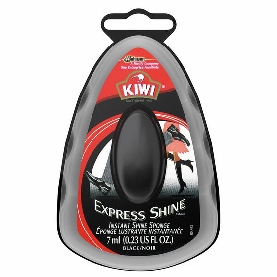 KIWI Express Shine Instant Shine Sponge Black 1 ct