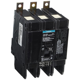 Siemens BQD370 70-Amp Three Pole 480Y/277V AC 14KAIC Bolt in Breaker