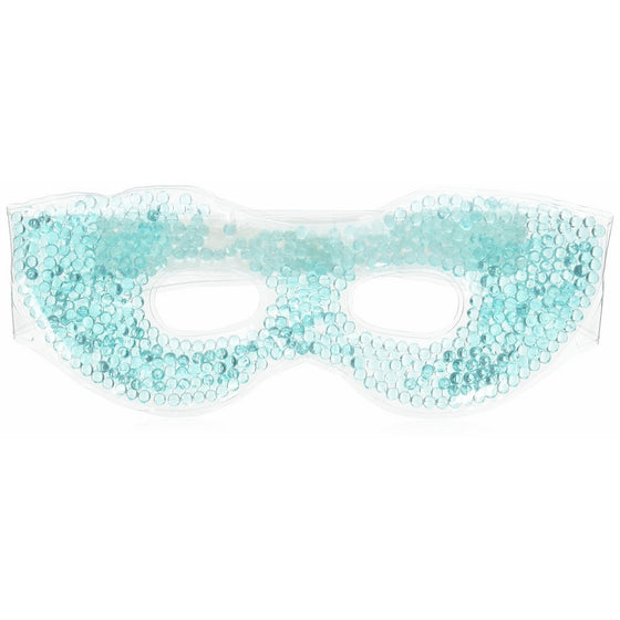 Hot / Cold Therapeutic Bead Pearl Gel Eye Masks (1 Assorted Color) 9.5L