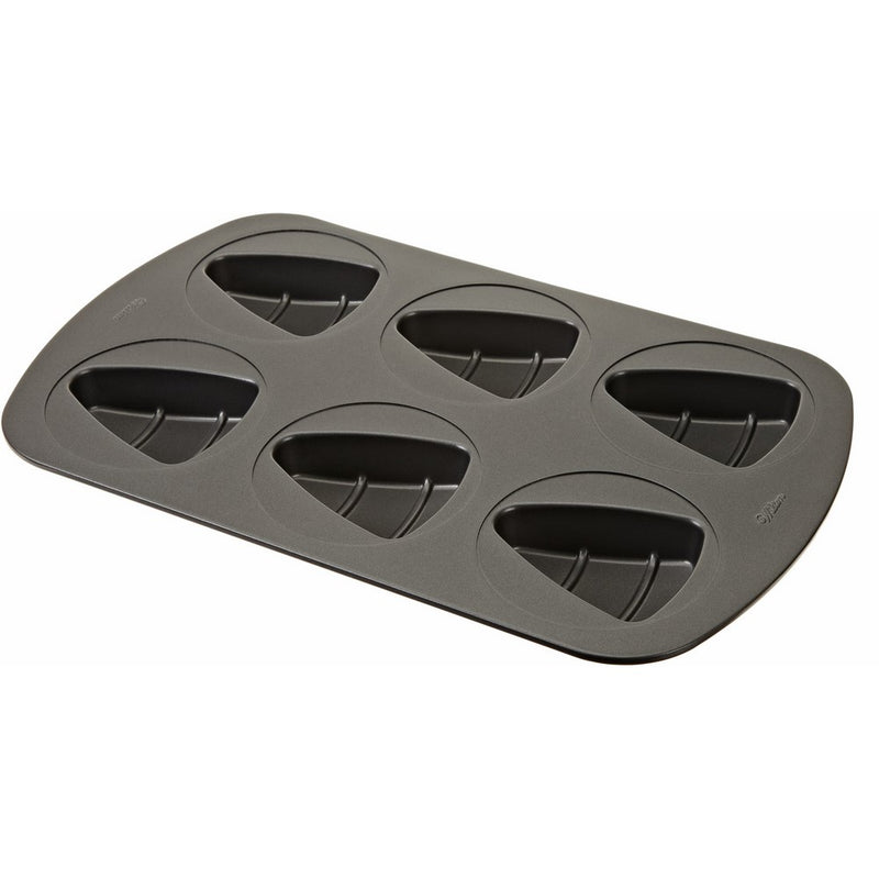 Wilton 2105-0661 Halloween 6-Cavity Candy Corn Mini Cake Pan