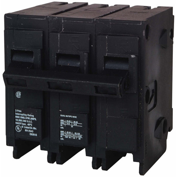 MP320 20-Amp Three Pole Type MP-T Circuit Breaker