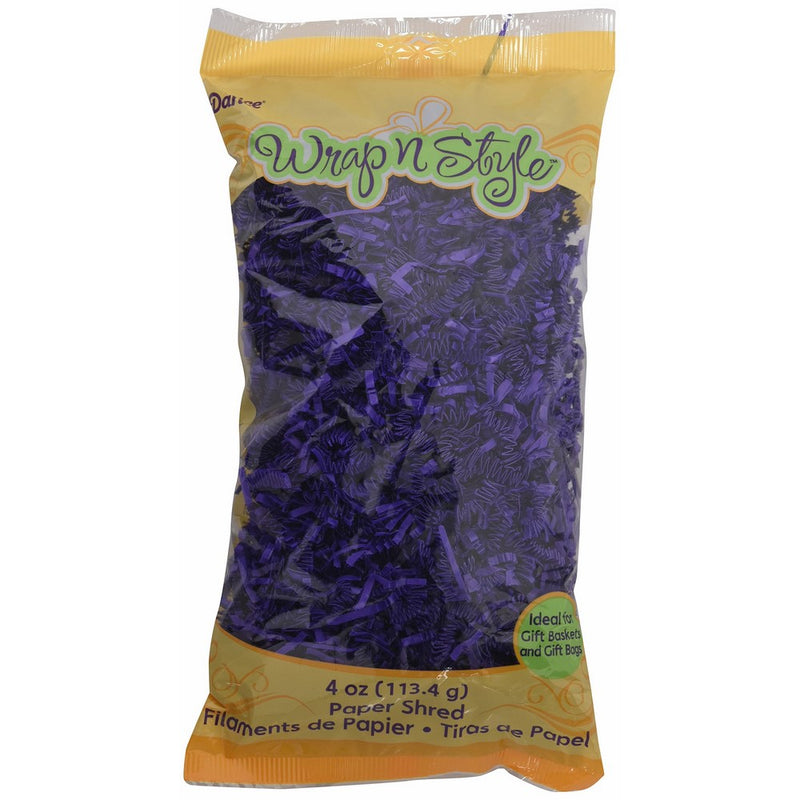 SPRING-FILL INDUSTRIES C4OZPUHS-D1 Paper Shred Purple 4Oz