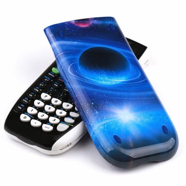 Guerrilla Hard Slide Case-Cover for TI-84 Plus, TI 84-Plus C Silver Edition, TI-89 Titanium Graphing Calculator, Galaxy