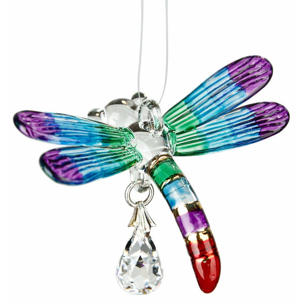 Woodstock Dragonfly Summer Rainbow Fantasy Glass- Rainbow Maker Collection