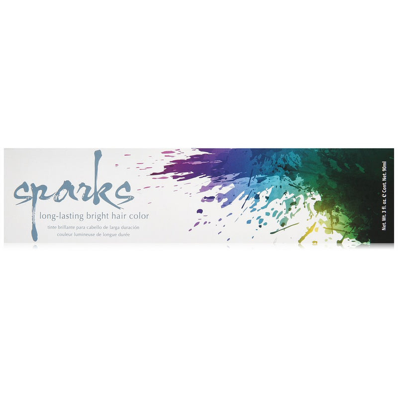 Sparks Long Lasting Bright Hair Color, Electric Blue, 3 Ounce