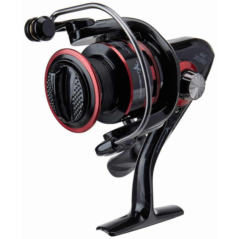 Ardent Finesse Size 2000 Spinning Reel, Left/Right, Black