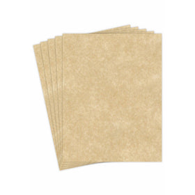 Stationery Parchment Recycled Paper | 65Lb Cover Cardstock | 8.5” x 11” Inches | 50 Sheets Per Pack | Aged