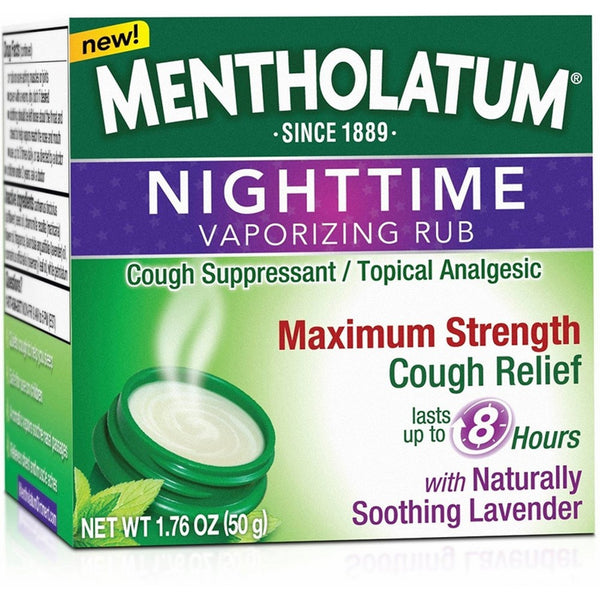 Mentholatum Night Vapor R Size 1.76z Mentholatum Night Vapor Rub 1.76z