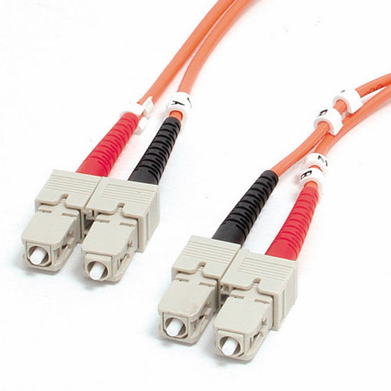 StarTech.com Multimode 62.5/125 Duplex Fiber Patch Cable SC-SC - 1m (FIBSCSC1)