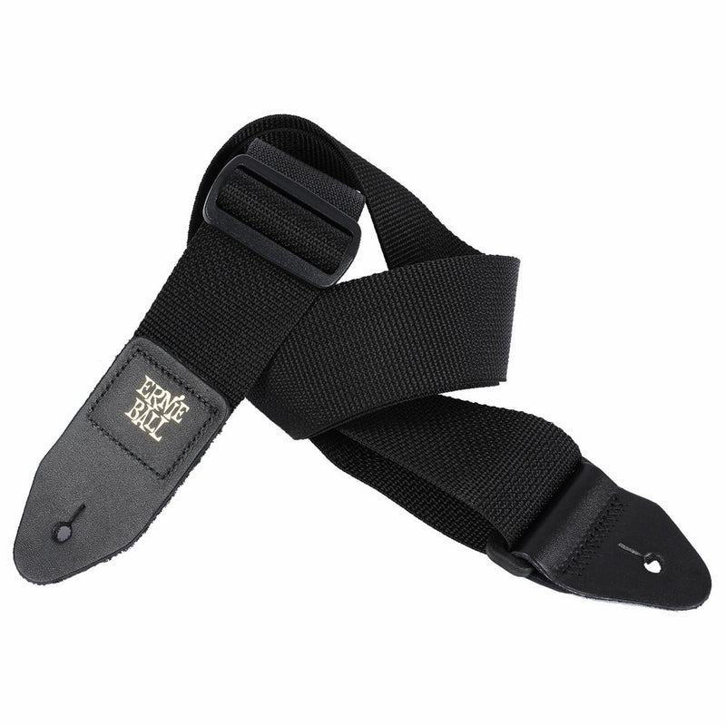Ernie Ball Black Polypro Guitar Strap