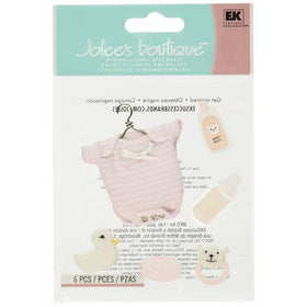 Jolee's Boutique Dimensional Stickers, Baby Girl Outfit