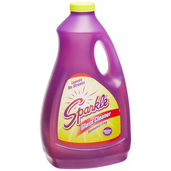 A J Funk & Co 20967 Sparkle Glass Cleaner, Original Purple Formula, 67.6-Ounce Refill Bottle